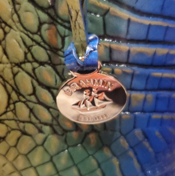 Rare Brahmin Popsicle Ombre Melbourne Duxbury Satchel-NWT - Picture 10 of 12